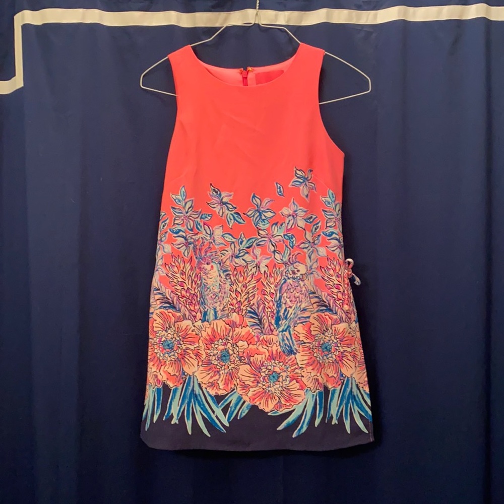 Lilly Pulitzer Donna Romper- Pink Tropics